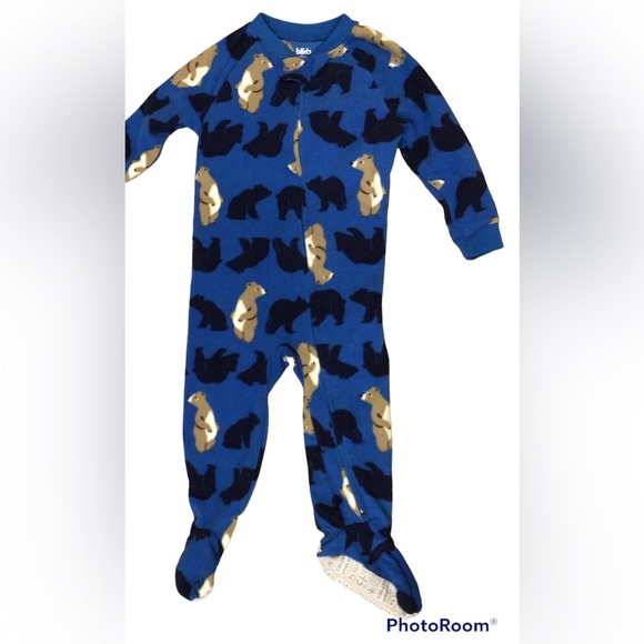 Fleece Footed Pajamas Size 24 Months - Picture 1 of 3